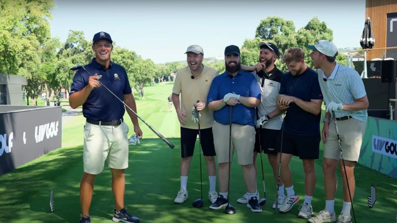 Bryson DeChambeau gegen Amateu...