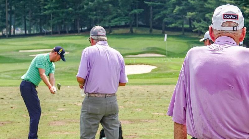 Drei Generationen auf dem Grün...