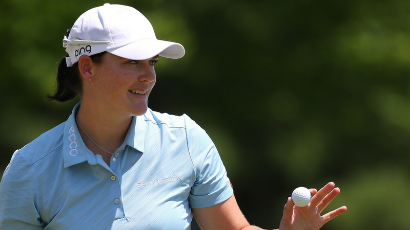 LPGA Tour: Caroline Masson rut...