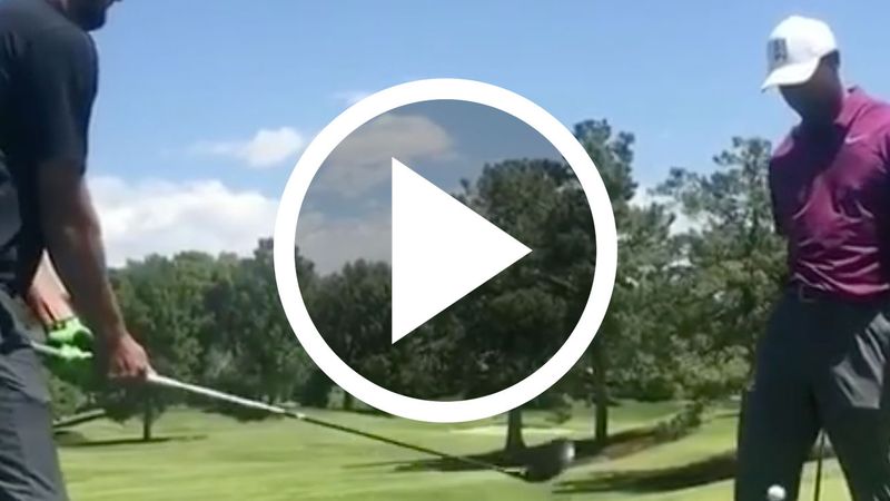 Video: Tiger Woods im Tricksho...
