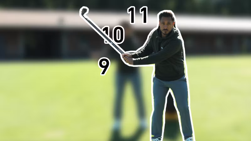 Golftraining mit Patrick Emery...