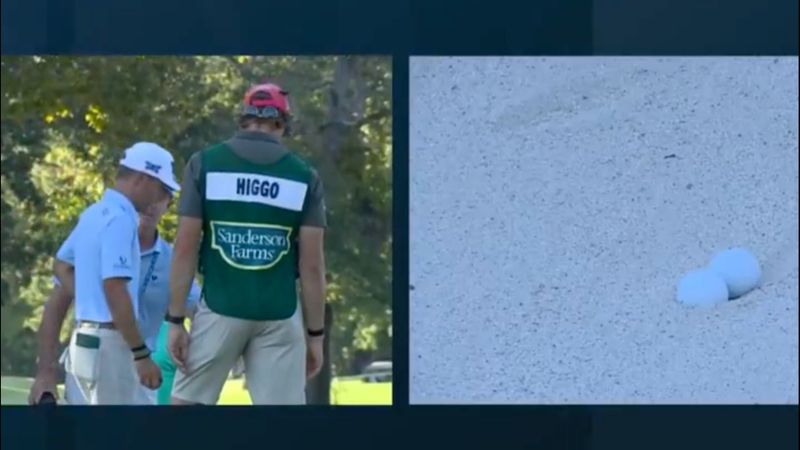 Kuriose Bunker-Szene bei der S...