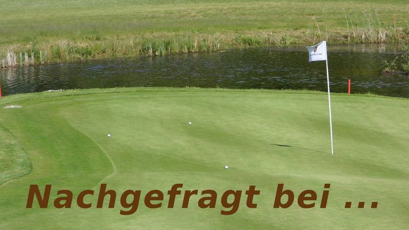 Golf spielen und dabei gutes t...
