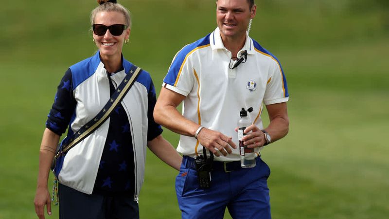 Martin Kaymer und Frau Irene S...