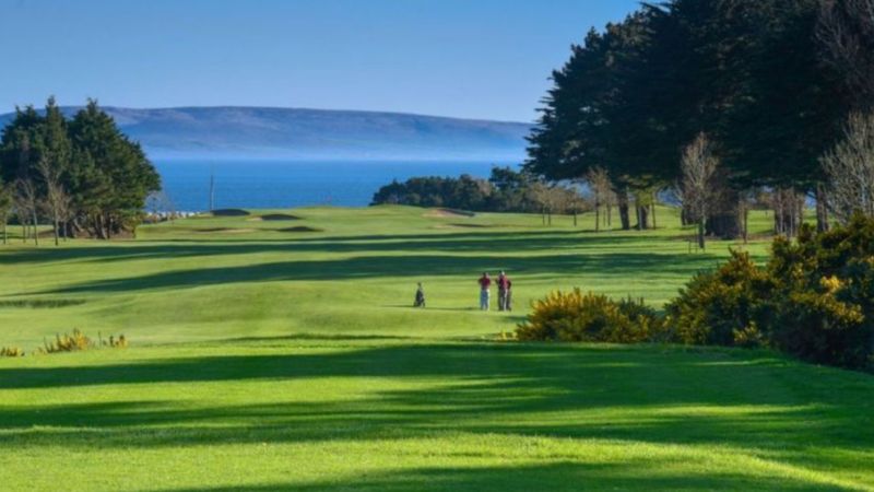 Galway Golf Club: Panoramaausb...