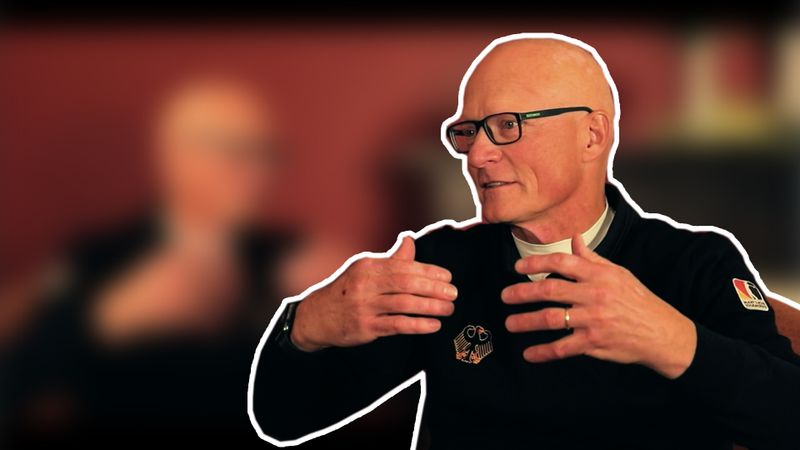 DGV-Vorstand Neumann im Gesprä...