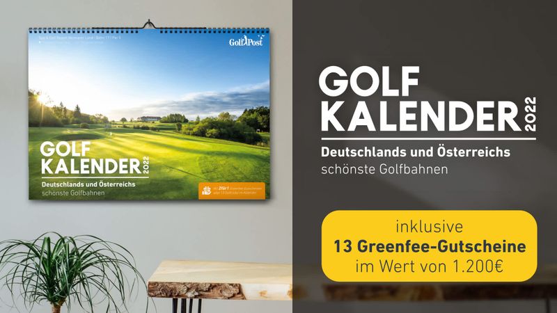 Der Golfkalender 2022: Deutsch...