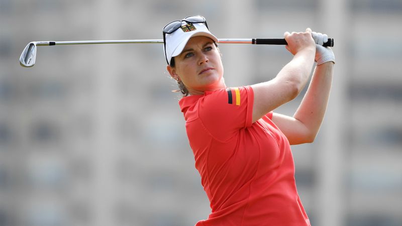 Deutsche Damen auf dem Vormars...