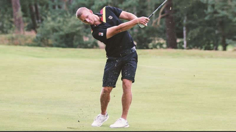 Now on the tee: Nick Bachem