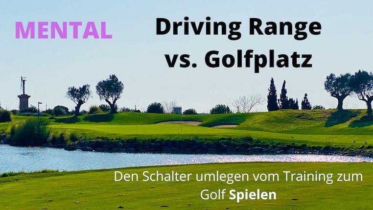 Golftraining vs. Golfspielen