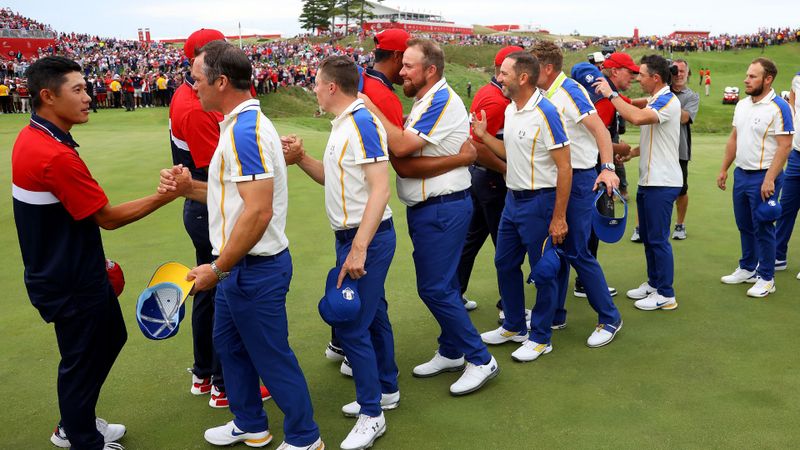Nach Ryder Cup-Sieg der Europä...
