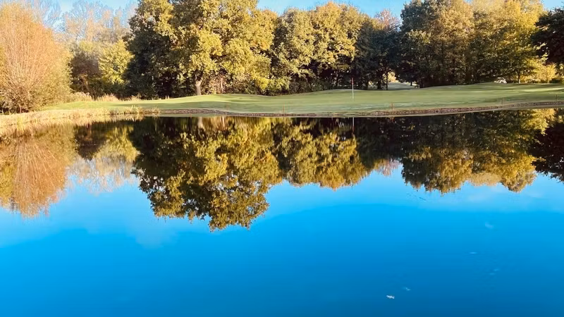 Heute Morgen die Front 9 gespi...