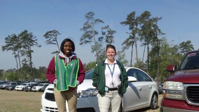 Volunteers beim US Masters: Ei...