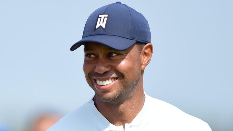 Tiger Woods vor der BMW Champi...