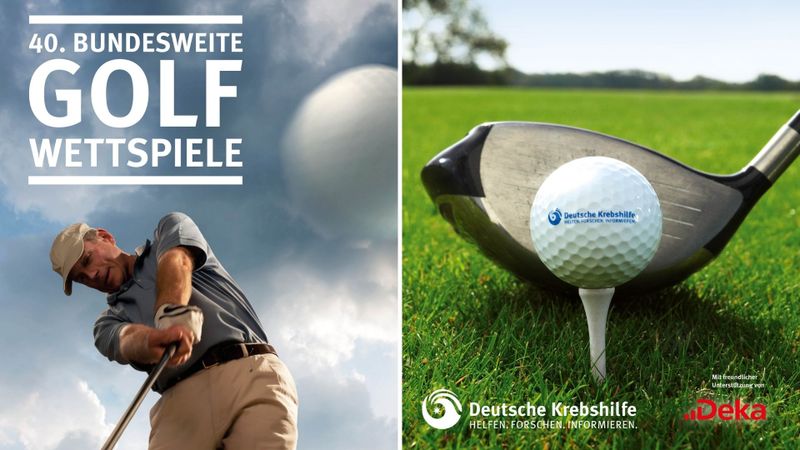 Zum 40. Mal: Golfen und Helfen...
