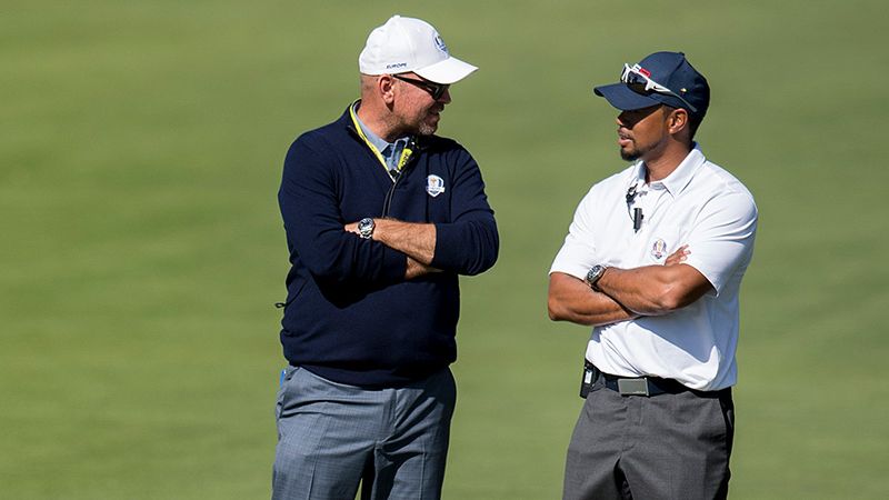 Aktiver Woods beim Ryder Cup:...