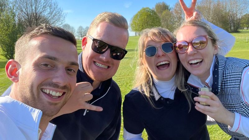 Beim Oster-Scramble ist unser...