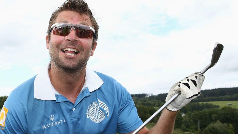 Golfen ist gesellig, besonders...