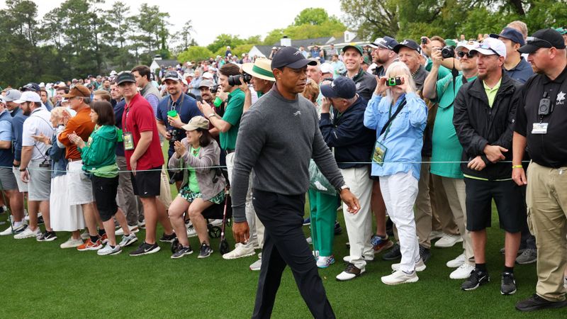 US Masters 2024: Tiger Woods w...