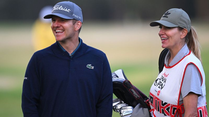 Yannik Paul mit Glücksbringer...