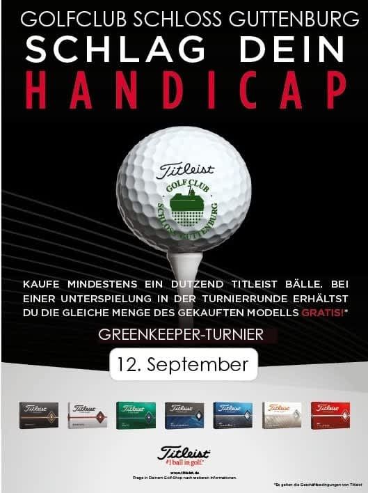 Greenkeeper Turnier GC Schloss Guttenburg