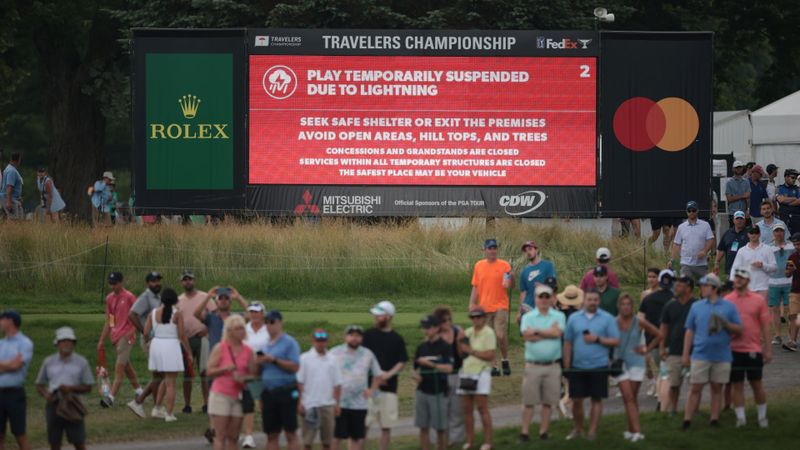 Unwetter auf der PGA Tour: Zwe...