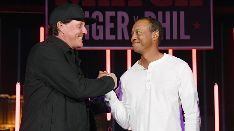 „The Match“ zwischen Mickelson...