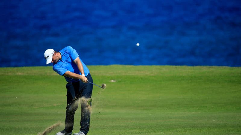 Heißes und windiges Golfwetter...