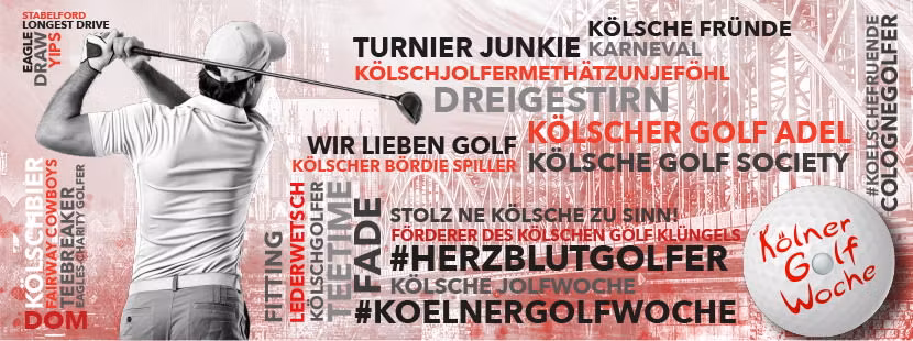 KÖLNER Golfwoche - 8 Tage - 8 Plätze - 8 Turniere
