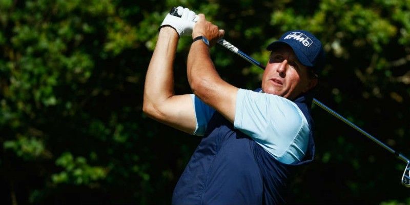 Phil Mickelson experimentiert:...