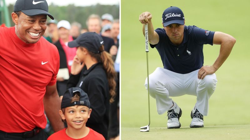 Justin Thomas: "Charlie Woods...