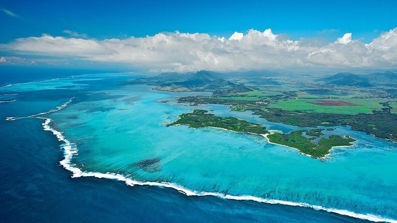 Golf auf Mauritius: Ein Golf-T...