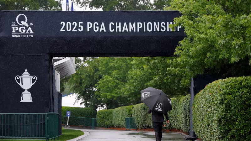 PGA Championship 2025: Gewitte...